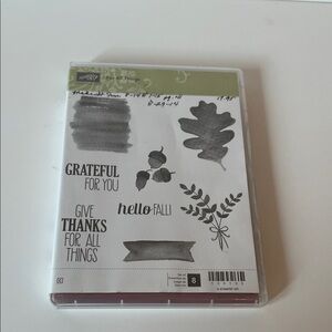 Stampin' Up! Retired set For All Things